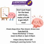 Finals Deep Dive: Plan Smart, Stress Less