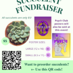 Psych Club’s Annual Succulent and Poster Sale