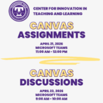 Canvas Assignments & Discussions Tools