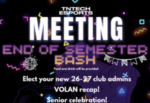 Esports Club End of Semester Bash