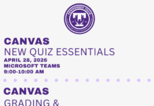 Canvas Workshops: Quizzes and Grading