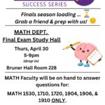 Math Dept. Finals Prep Study Hall