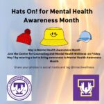 Hats On for Mental Health Awareness Month