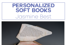 Personalized Soft Books with Jasmine Best on July 10-12