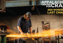July 10-12 Workshops at the Appalachian Center for Craft