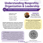 Understanding Nonprofits: Organization and Leadership