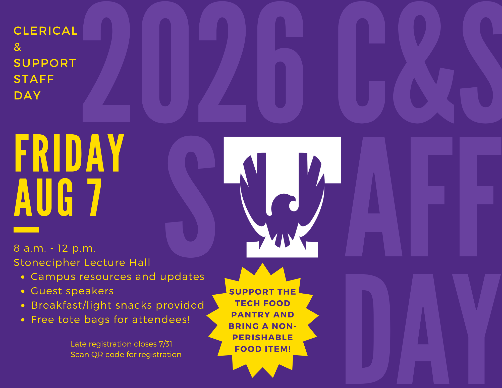 C&S Staff Day 2026: Register now to get a free tote!