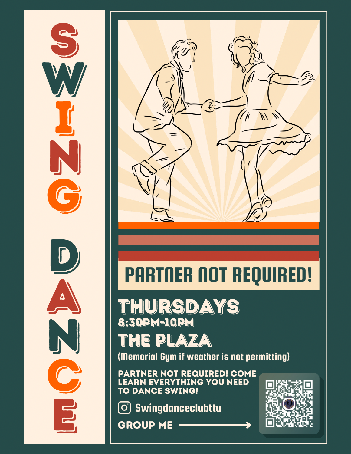 Swing dance intro meeting TODAY!