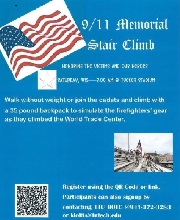 ROTC HOSTS 9/11 MEMORIAL STAIR CLIMB