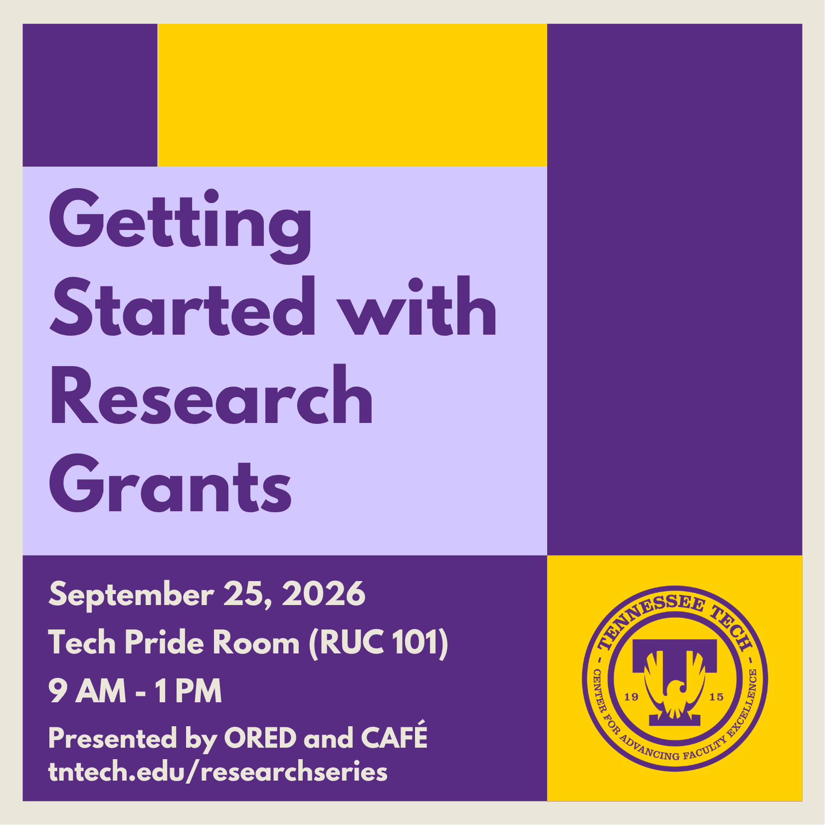 Fall 2026 Getting Started with Research Grants