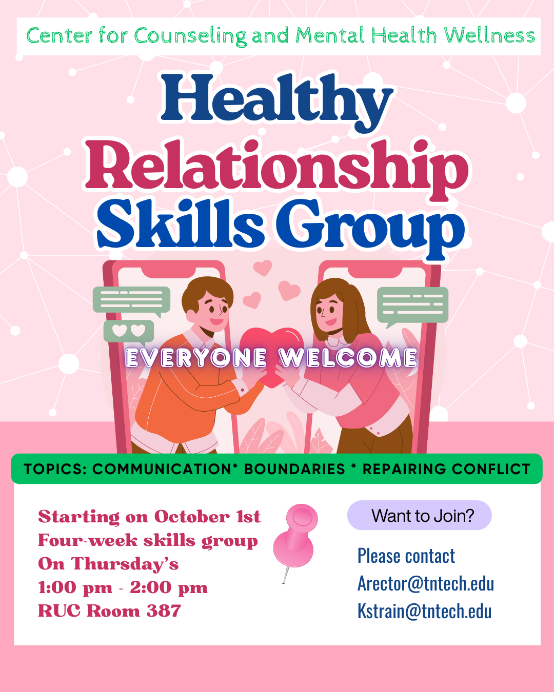 Healthy Relationship Skills Group