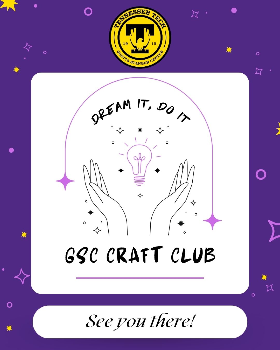 Today! Craft Club with the GSC