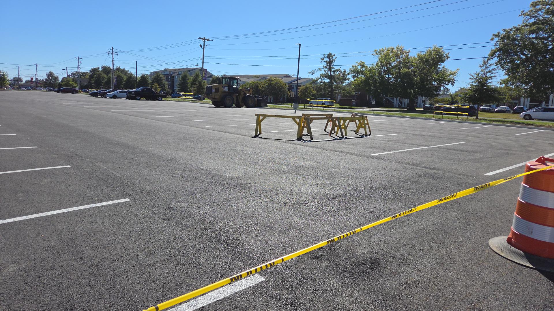 Whitney Ave. parking lot has reopened!