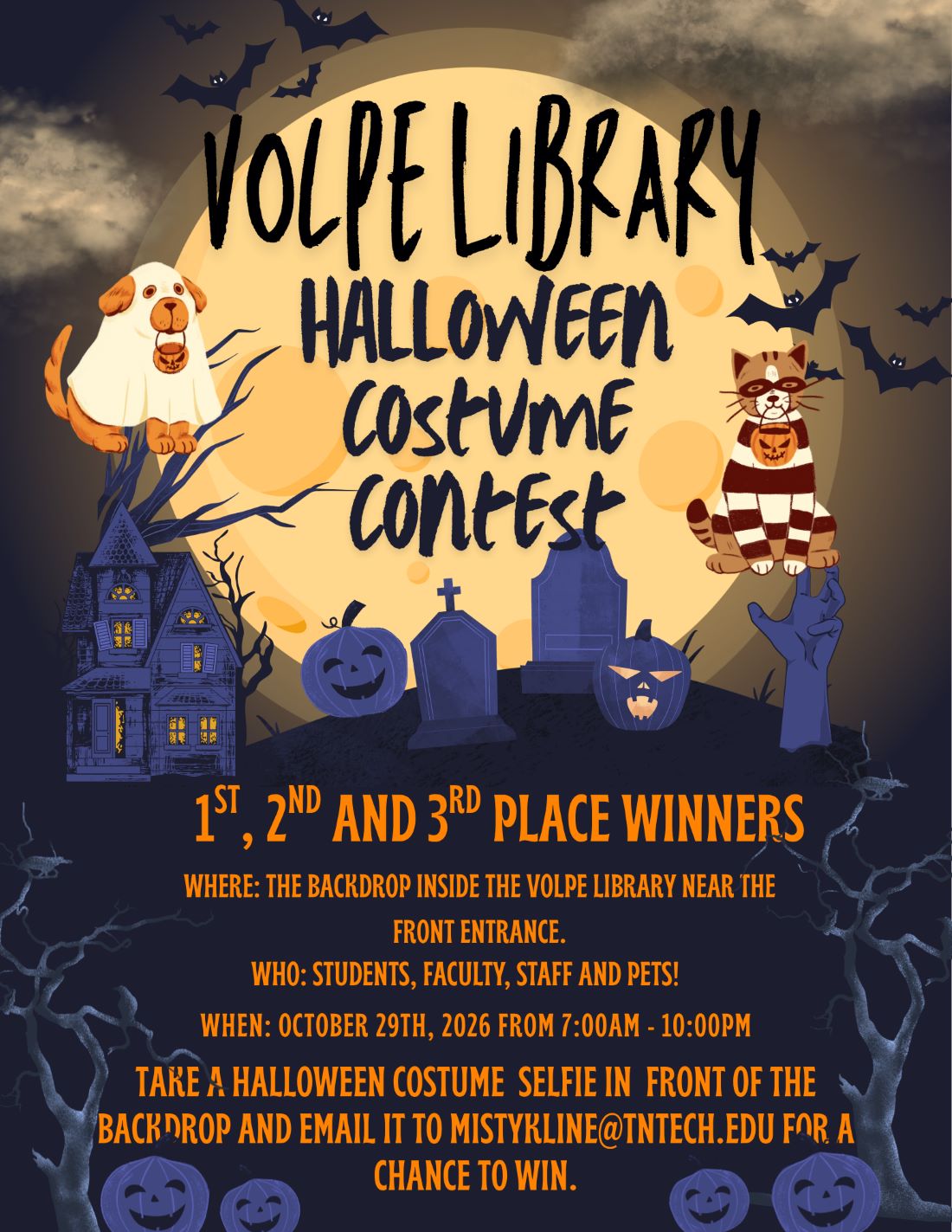 Volpe Library Halloween Costume Contest