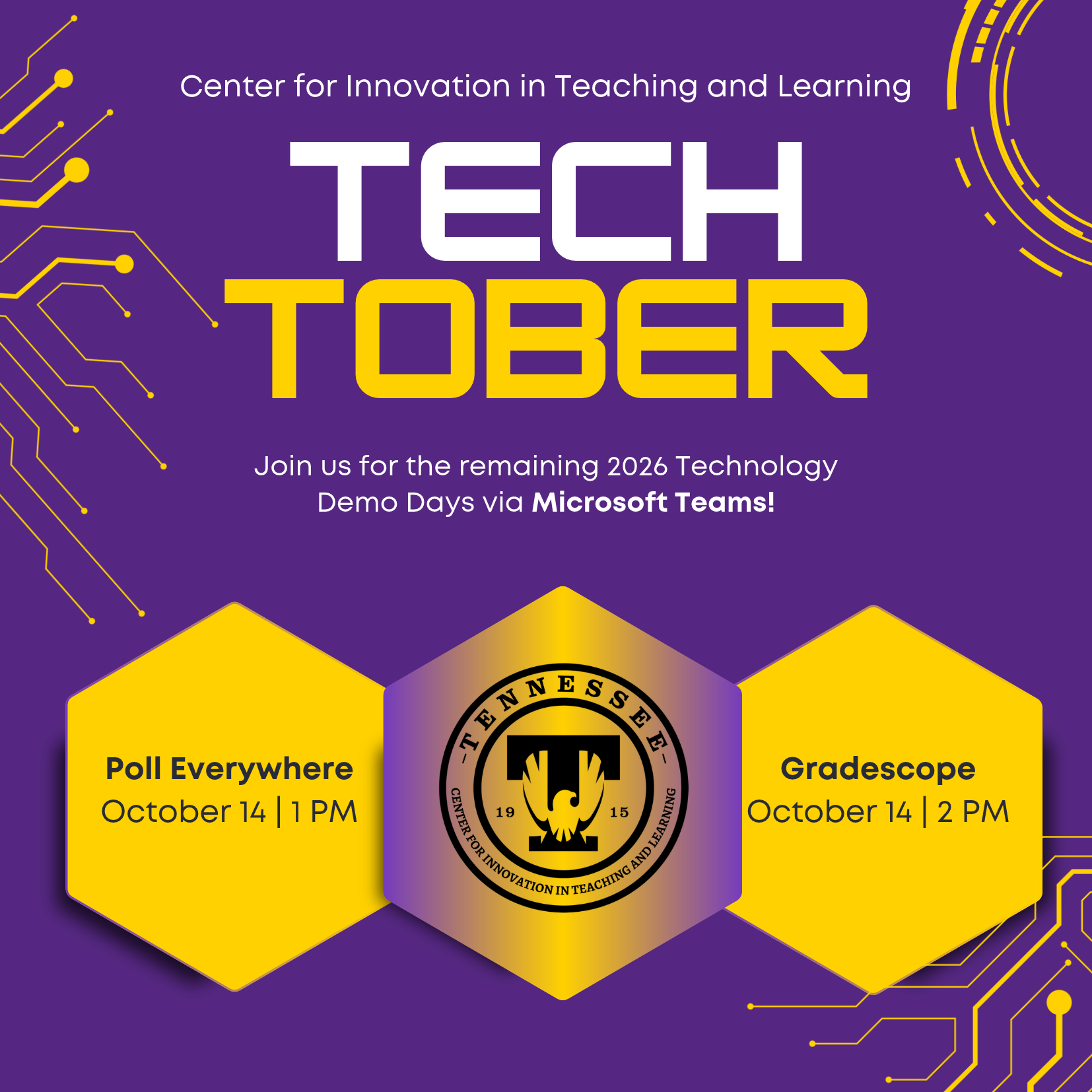Tech-Tober Demos: Poll Everywhere and Gradescope