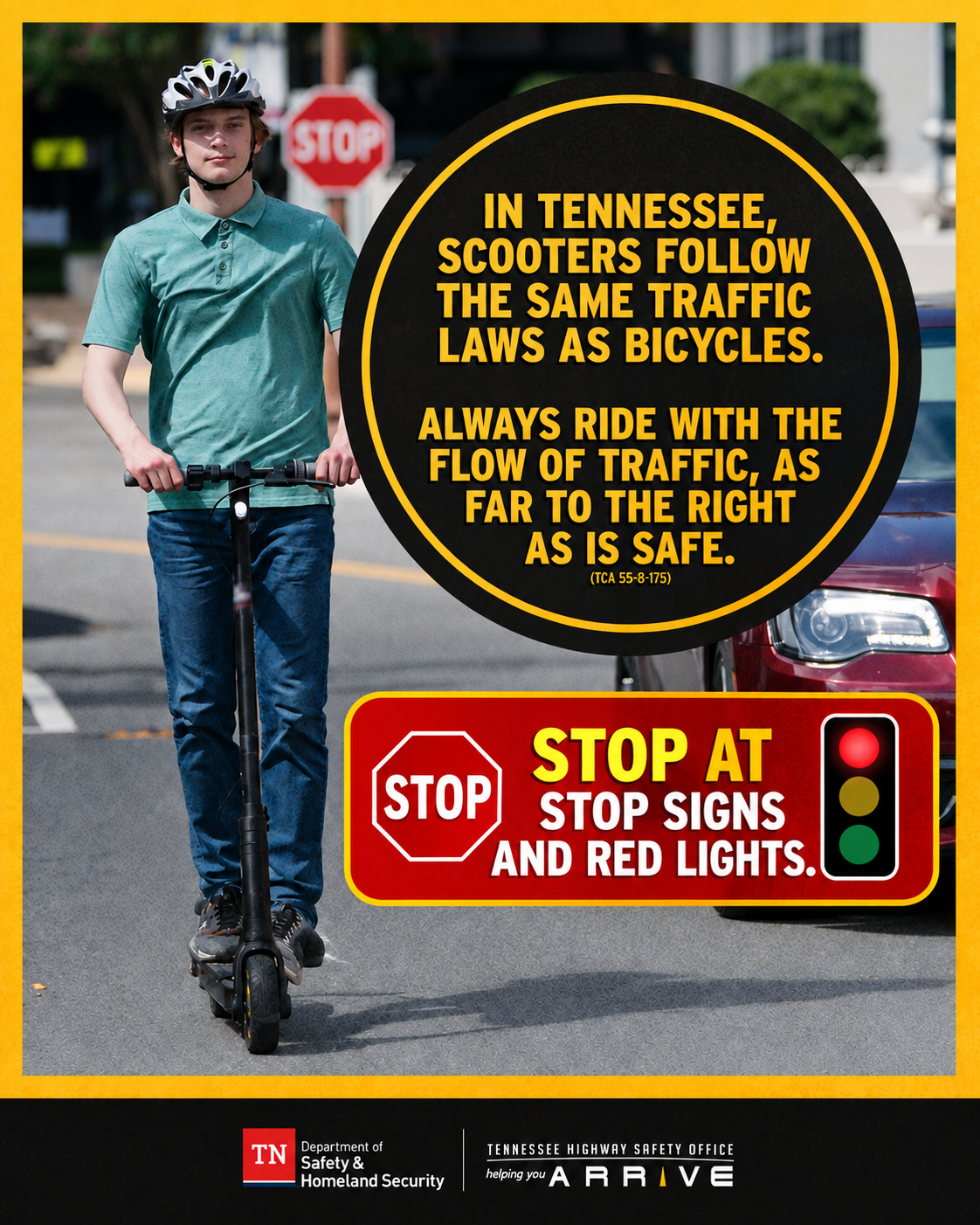 University Police reminder about scooter safety