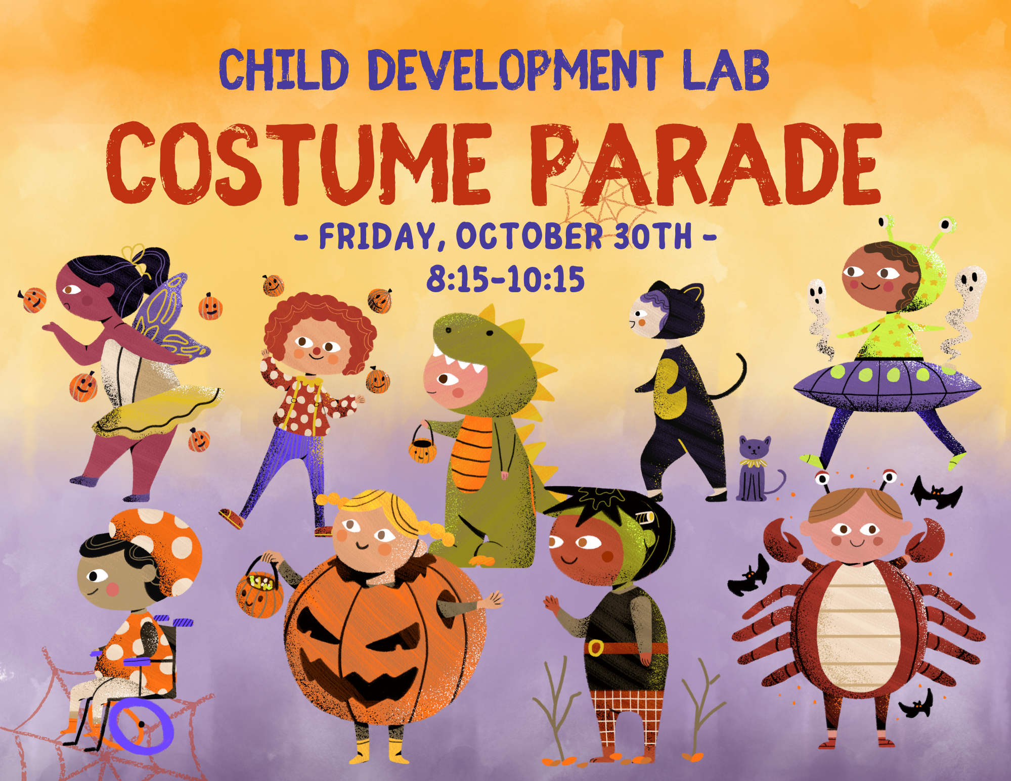 Child Development Lab Costume Parade