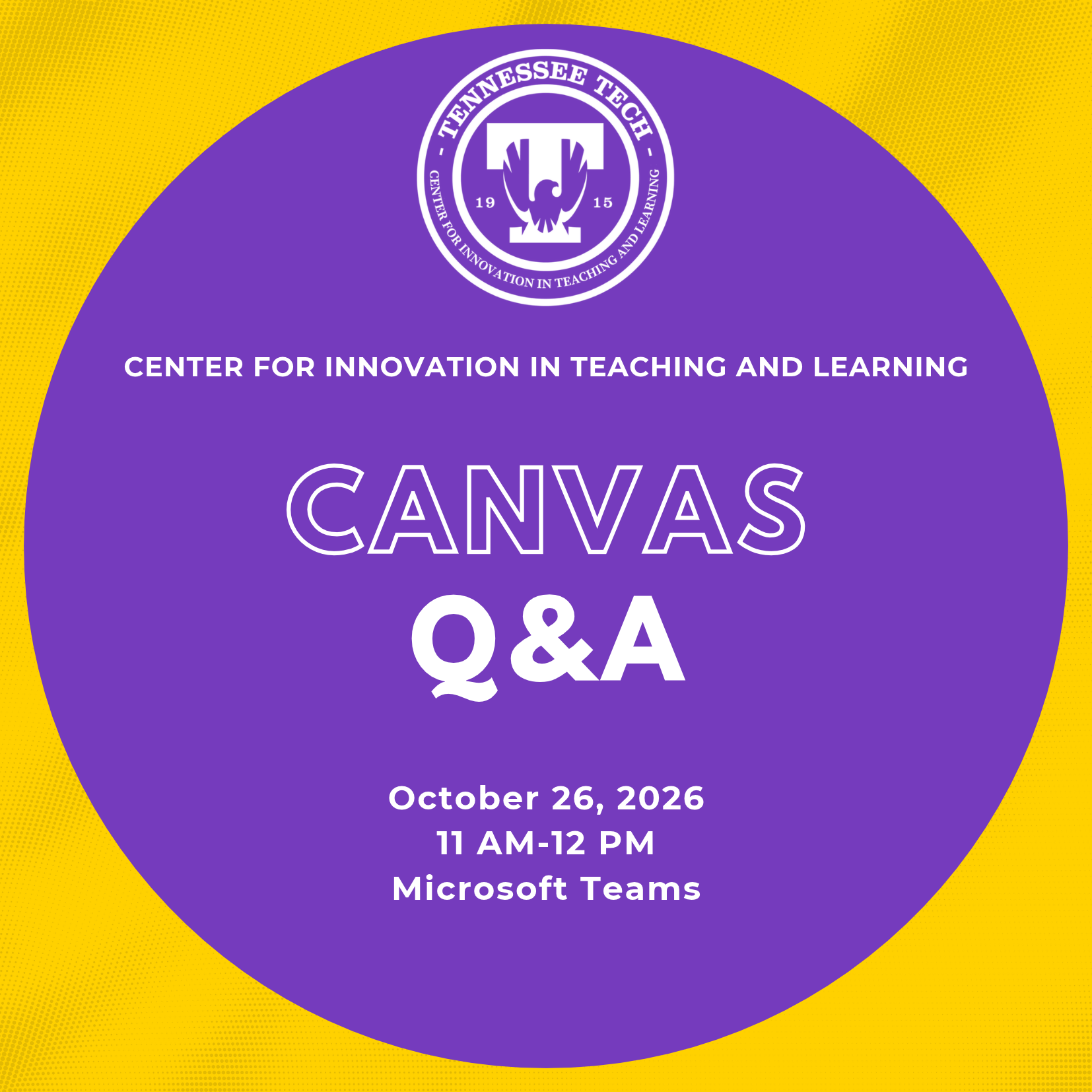Canvas Q&A: Fall Mid-Point & Spring Planning