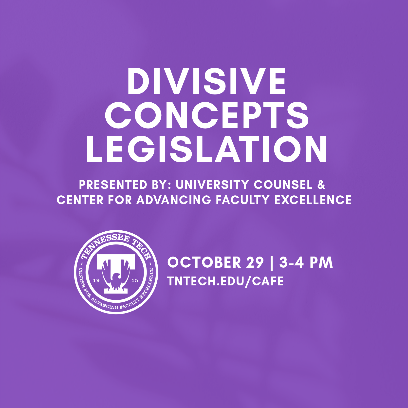 Fall 2026 Divisive Concepts Legislation Workshop