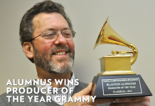 Tech alumnus wins Producer of the Year Grammy